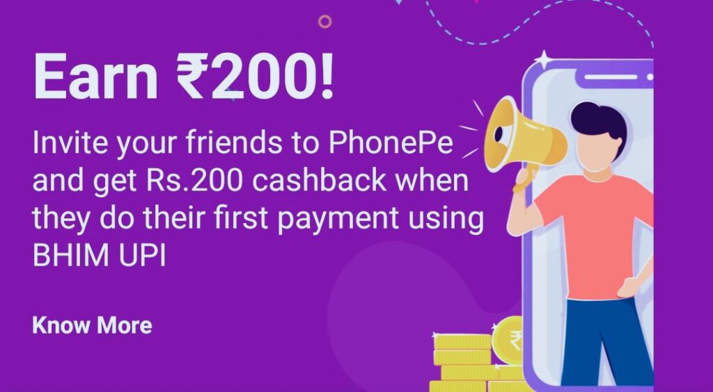 Phone Pe App Refer And Earn 