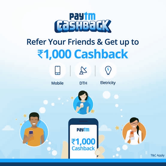 Paytm App Refer And Earn 