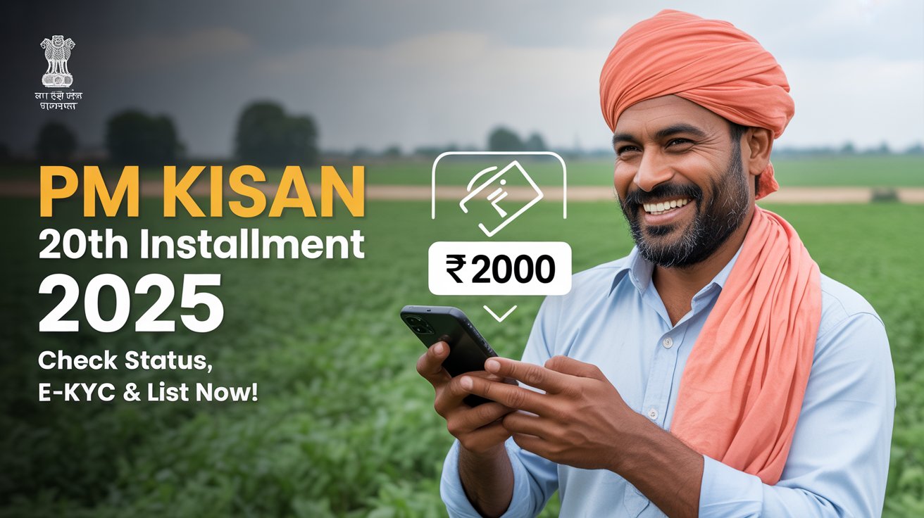 PM Kisan Samman Nidhi 20th Installment