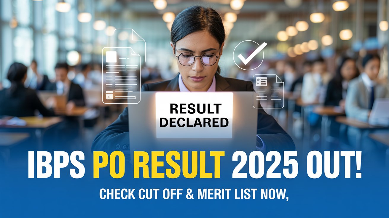 IBPS PO Prelims Result 2025 Cut Off