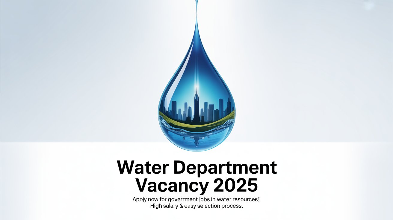 Water Department Vacancy 2025
